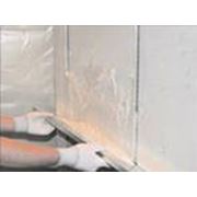 Оштукатуривание (штукатурка) стен в уровень с предварительной подготовкой поверхности. фото