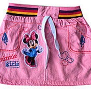 Детская джинсовая юбка Мики на 1-4 года, код товара 254163861
