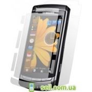Ультрапрочная защитная плёнка на весь телефон CLEAR-COAT для Samsung i8910 фото