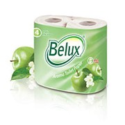 Туалетная бумага BELUX 2-сл АРОМА-Яблоко (4рул/упак) (12упак/пак)