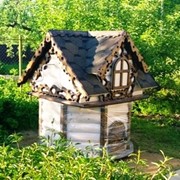 Колодезный домик фото