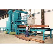 Стационарное дробемётное оборудование дробеметные дробеструйные линии для очистки большого количества металлопродукции с требуемой производительностью и качеством