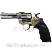 Револьвер флобера Alfa мод 441 4" никель пластик регулир. целик 4 мм