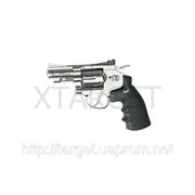 Револьвер пневм. ASG Dan Wesson 2,5'' Silver 4,5 мм фото