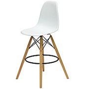 Барный стул Barneo N-11 LongMold Eames style белый. фото