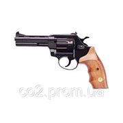 Револьвер ALFA 440, черный, деревянная рукоятка фото