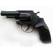 Револьвер под патрон Флобера Safari РФ-430 резиновая рукоятка фото