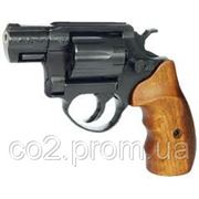Револьвер ME 38 Pocket 4R черный,деревянная рукоять фото