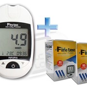 Глюкометр Finetest Premium (Файнтест Премиум) + 100 тест-полосок фотография