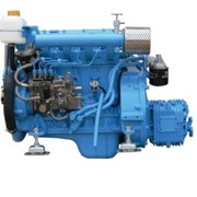 Судовой двигатель TDME-485 46 л.с. с редуктором фотография