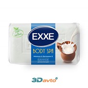 Мыло туалетное EXXE BODY SPA БАННОЕ Молоко & витамин Е белое 160г фотография