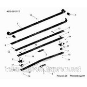 Лист №2 задней рессоры МАЗ-4370