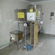 Пастеризатор молока инфракрасный для пакетирования или реализации пастеризованного молока из ёмкости 700 л/ч УЗМ-0,7Р фото