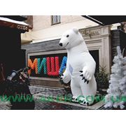 Ростовые куклы — гигант Белый медведь фото