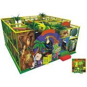 Лабиринт игровой детский 4 аттракциона детская игровая комната размеры 6500х4000х2800 мм отдых досуг фото