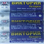 Батарейка маленькая Трофи AАA RO3 1,5 v