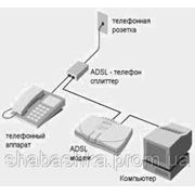 Установка телефонной точки с подключением