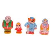Набор резиновых игрушек «Машенька и Медведь» фото