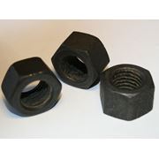 Гайка ГОСТ 9064-75 шестигранные для фланцевых соединений. Изготавливаются из различных марок стали.
