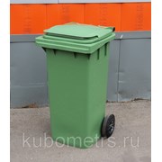 Контейнер для мусора пластиковый 120л  фото