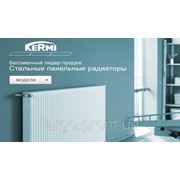 Kermi стальной радиатор 500х1000 compact 22 тип фото