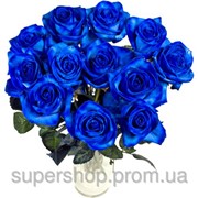 Букет долгосвежих роз Синий Сапфир 228-1841240 фотография