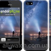 Чехол на iPhone 5 Космическое небо "3060c-18"