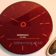 Часы настенные сетевые,Assistant АН-1083,круглые,208 мм,с пультом. фото