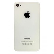 Задняя панель корпуса для мобильного телефона Apple iPhone 4G White стекло фото