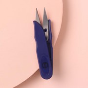 Ножницы для обрезки ниток, 10,5 см, цвет синий фото
