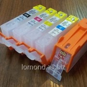 Картридж Ink CaNon ДЗК PGI-520BK for PIXMA ip3600 MX-868 with chip withoun ink фото