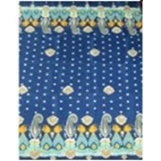 Комплект атласного постельного белья Татарстан на голубом фото