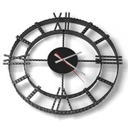 Часы кованные Везувий 2Ч фото