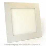 Светильник светодиодный Biom PL-S12 WW 12Вт квадратный теплый белый фото