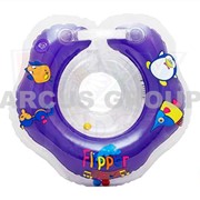 Надувной круг на шею с Музыкой для плавания малышей Flipper 0+
