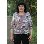 Женская одежда Блуза Глория брусника фото