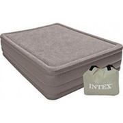 Двуспальная надувная кровать Intex 67954 (203х152х51 см.) со встроенным электрическим насосом фотография