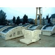 Комплект форм для изготовления высокоточных бетонных блоков - кольца водонепроницаемой сборной тоннельной обделки. фото