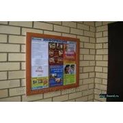 Расклейка объявлений на этажах фото