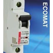 Автоматический выключатель ECOMAT 6,10,20,25А 1P 10kA кат. С фото