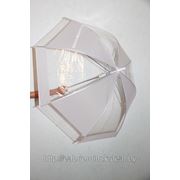 Свадьба. Полупрозрачный зонтик для свадебной фотосессии.