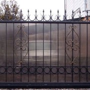 Ворота секционные металлические фото