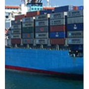 Морские контейнерные перевозки фотография
