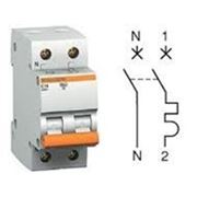 Автоматические выключатели полюс+нейтраль Schneider Electric (Шнейдер) серия “Домовой“, (ВА63, крива C) фото