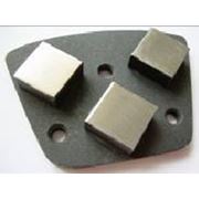 ФУ-3 (Алмазный твердосплавный инструмент для шлифования бетонных мозаичных полов и натурального камня трёх дисковыми шлифовальными машинами)