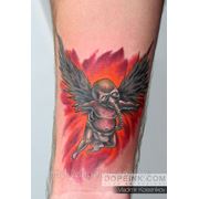 Татуировка Купидон (1 сеанс) фото