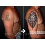 Татуировка Cover-up (2 сеанса) фото