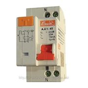 Дифференциальный автоматический выключатель (диф автомат) Electro АД 1-40 2р 4,5кА 30мА фото