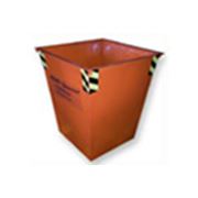Металлические контейнера твердых бытовых отходов (ТБО) КМ-060. фото