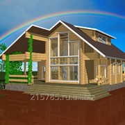 Проект деревянного дома, артикул 13